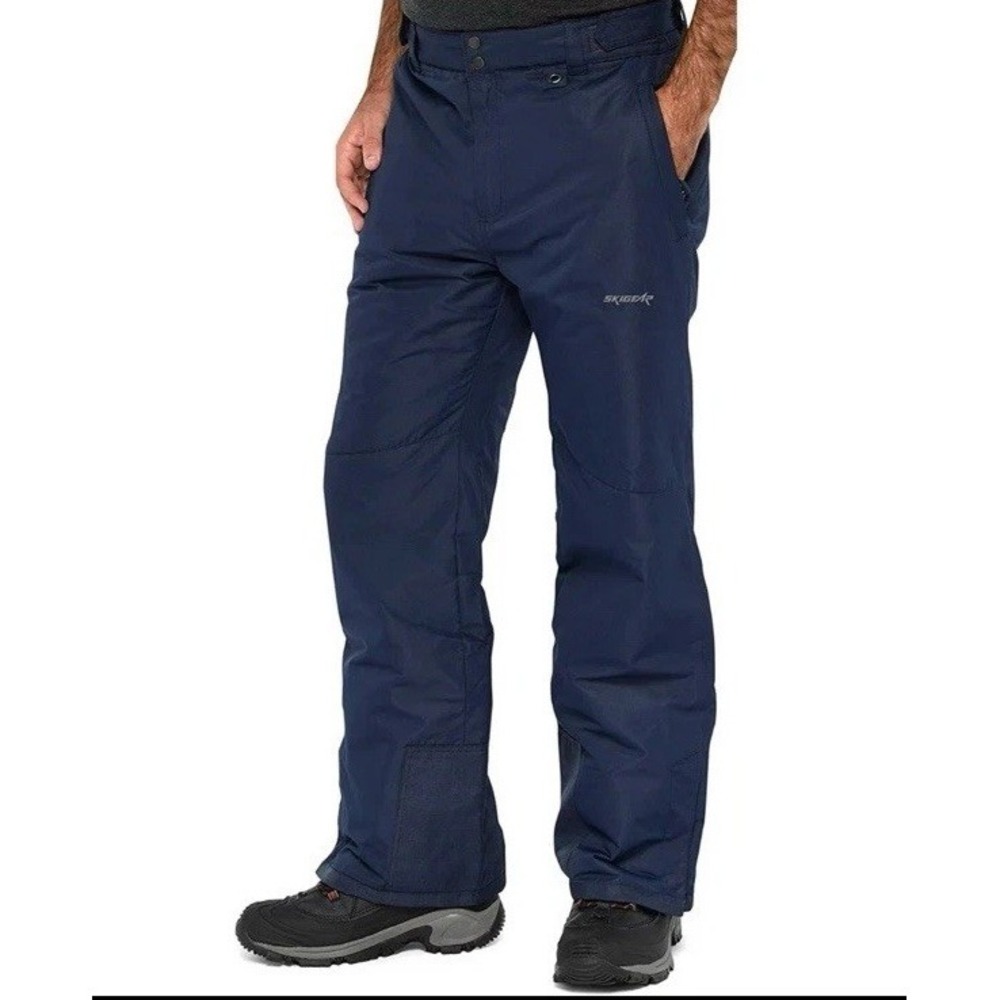 SkiGear by Arctix Men's 3XL Essential‎ Snow Pants Blue Night Cargo Pants